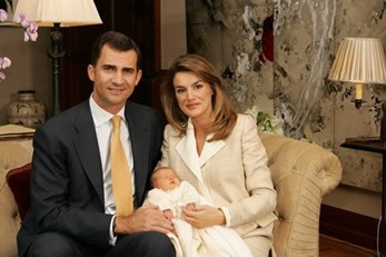 Sus Altezas Reales los Pr&iacute;ncipes de Asturias y la Infanta do&ntilde;a Leonor 